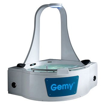 Ванна гидромассажная акриловая Gemy G9070 K, 170 х 170 х 225 см 