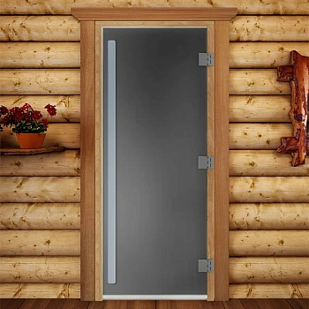 Дверь DoorWood Престиж Графит матовый, 700/1900мм 