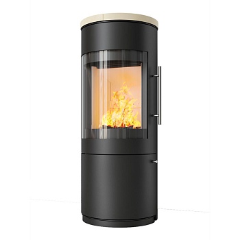 Печь HARK 110 ECOplus, графит, quarz-wei 430, черная рамка (Hark) 