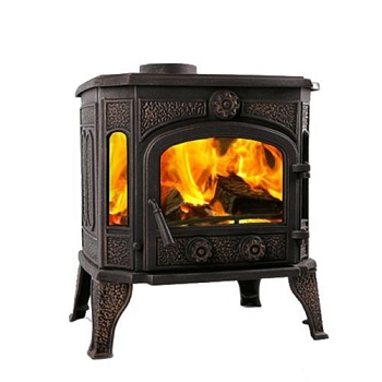 Чугунная печь для дома Harry Flame Оттава 