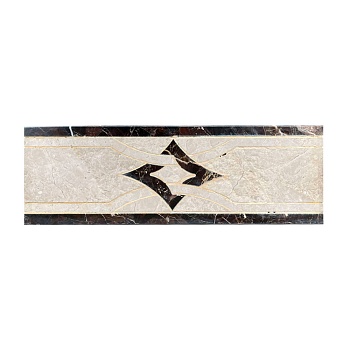 Бордюр из Emperador Dark/Light, 30x12x2 (Eima) 