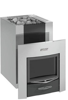 HARVIA Дровяная печь 22 DUO steel black, артикул WK220SBLUX 