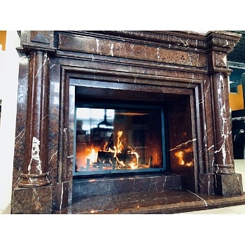 Портал из мрамора Continental Charlotte BR II Red 