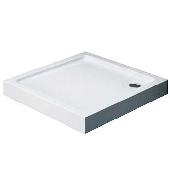 Душевой поддон Black&White Stellar Wind Easy Plumb SQ-09H, 90 х 90 х 13,5 см, акриловый 