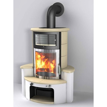 Печь 63 GT ECOplus, crema 711, рамка хром (Hark) 