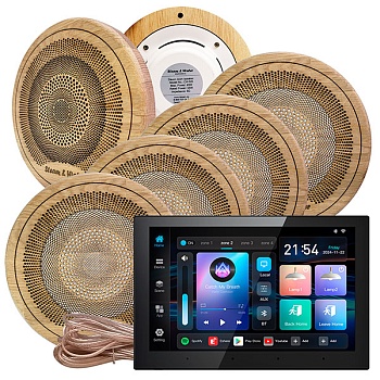 Комплект влагостойкой акустики с караоке-усилителем SW Sound Next — Sauna R6 