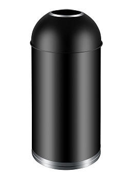 WW ROBBY BL 50L Ведро. Черный матовый 