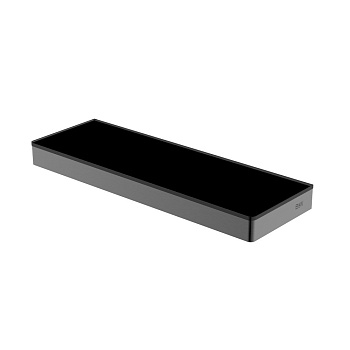 Полка для ванной Black&White Gravity, GA-9610GM, 30 см, gun metal 