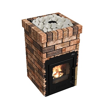 Дровяная печь для бани Grill’D Retro 240 Short Max Pro 
