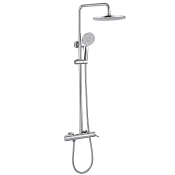 Душевая система Abber Emotion AF8816L, цвет хром 