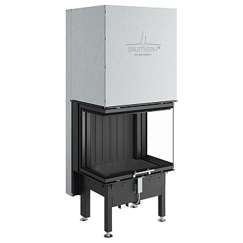 Каминная топка SPARTHERM Arte 3RL-60h чёрный шамот 