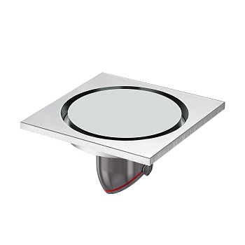 Душевой трап ABBER AE79A100 хром 