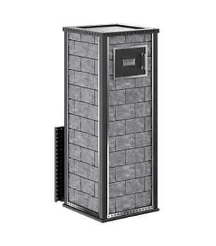 Дровяная печь для бани Klover RT 50-RV 310S ( Талькомагнезит, Design 02 ) 