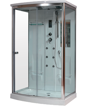 Душевая кабина Timo Lux 120 x 90 см, с гидромассажем, T-7715 