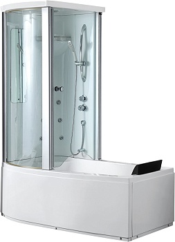 Ванна акриловая Gemy G8040 C L/R, 170 х 85 х 220 см 