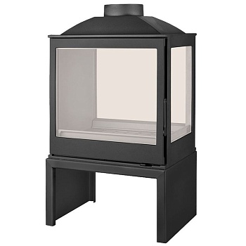 Печь LCI 5 GDFs Stove, двусторонняя, стекло справа (Liseo Castiron) 