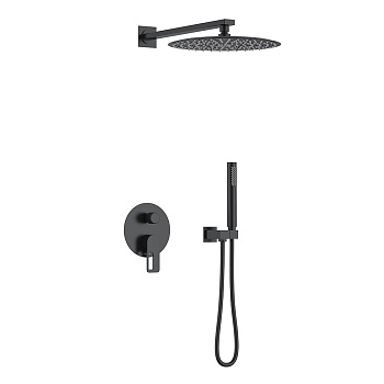 Встроенная душевая система Black&White GL-9105-MB 