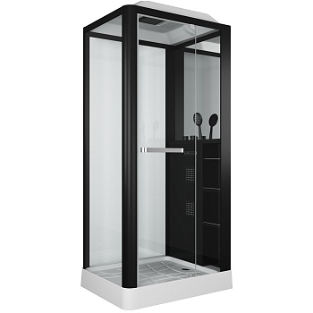 Душевая кабина Grossman GR-222 100 x 80 см черная 