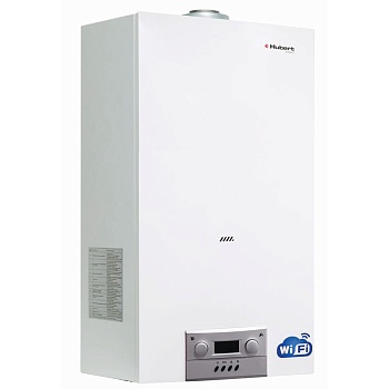 Котел газовый настенный HUBERT Smart AGB 35DX Wi-Fi, 2-ух контур, 35 кВт 