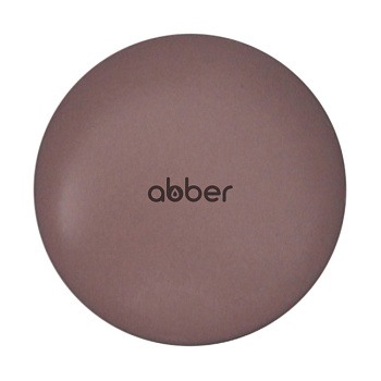 Накладка на слив для раковины ABBER AC0014MC коричневая матовая, керамика 