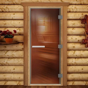Дверь DoorWood Престиж Лайт Бронза, 800/2000мм 